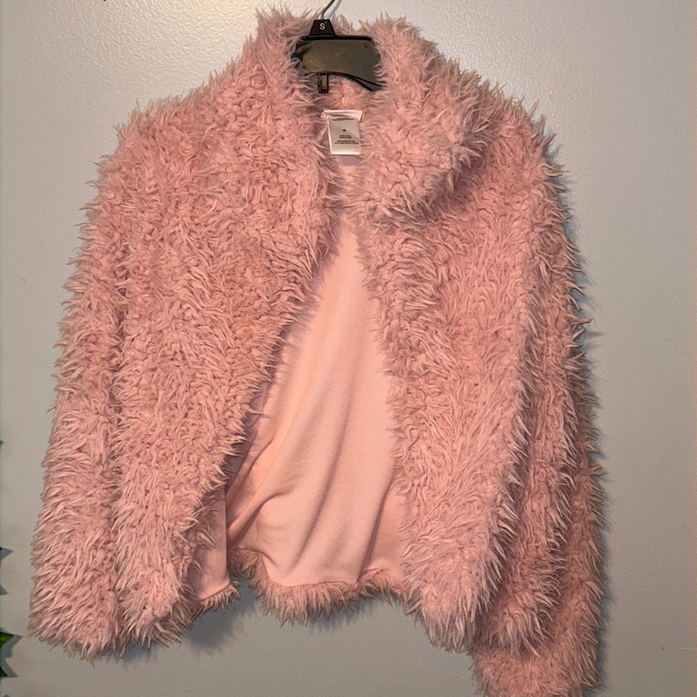 Pink Teddy Coat